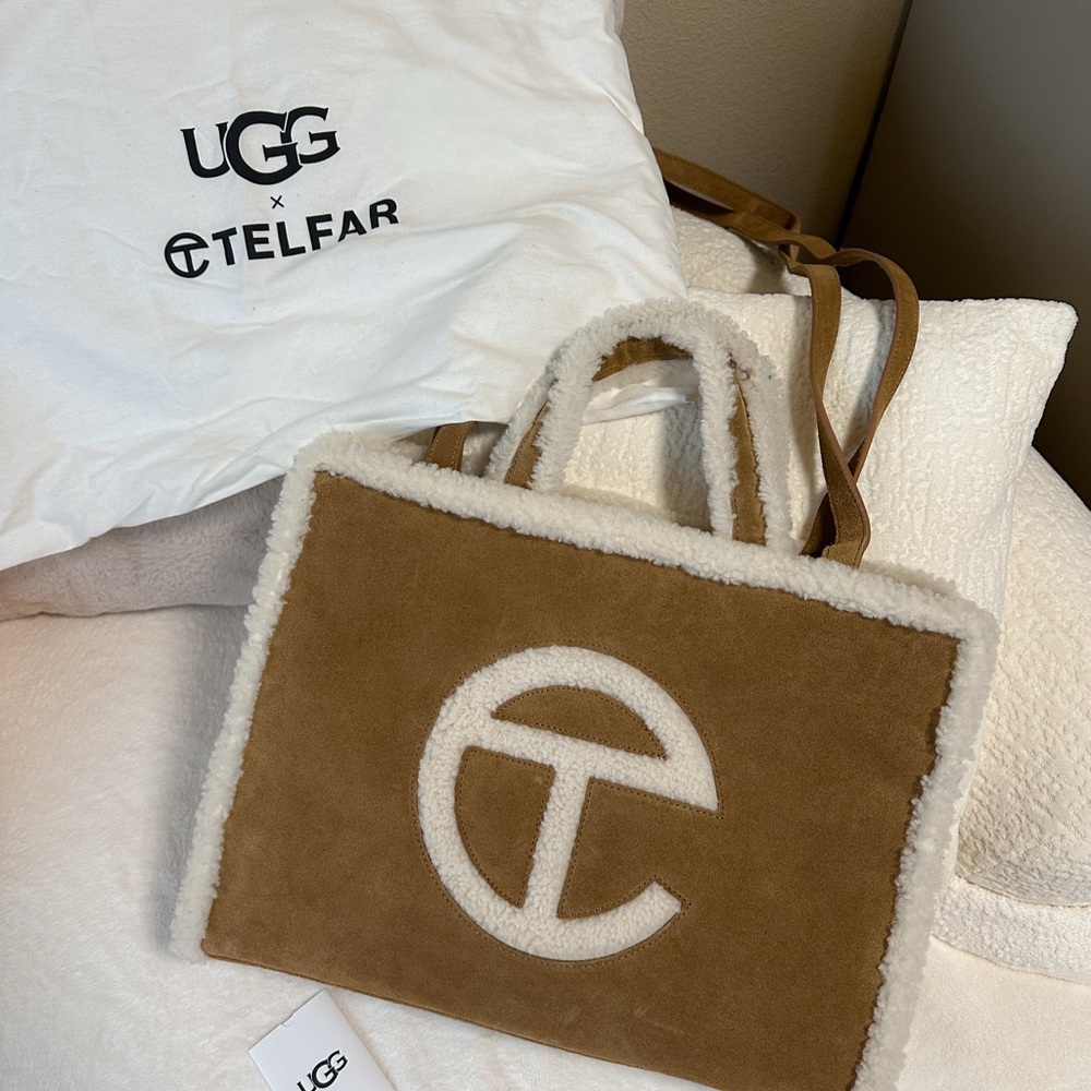 Authentic Telfar Roasted Chestnut
Special Collab UGG Edition